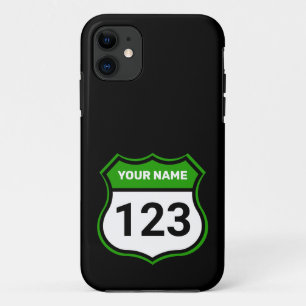 Funda Para iPhone 11 Añadir nombre a su número Identificación de Carrer