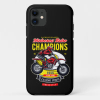 Añadir nombre año Motocross Retro Campeón