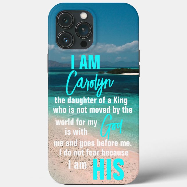 Funda De Case-Mate Para iPhone Añadir su nombre - estuche para iPhone Funda-Mate (Reverso )