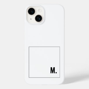 Funda Para iPhone 14 De Case-Mate Añadir su nombre Minimalista moderno