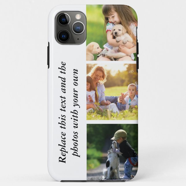 Funda De Case-Mate Para iPhone Añadir su propio texto y fotos (Reverso)