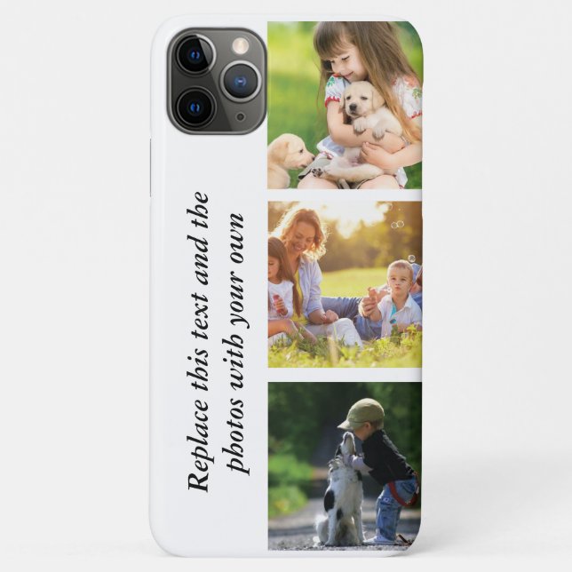 Funda De Case-Mate Para iPhone Añadir su propio texto y fotos (Reverso)