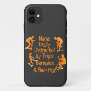 Funda Para iPhone 11 Añadir texto de nombre fácilmente distrado por Stu