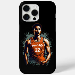 Funda Para iPhone 15 Pro Max Añadir tu nombre y número de Personalizado de juga