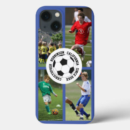 Funda Para iPhone 13 Añadir tus fotos de fútbol