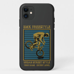 Funda Para iPhone 11 Añadir un nombre cambiar todo el texto BMX de esti