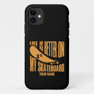 Funda Para iPhone 11 Añadir un nombre de vida mejor en mi tablero de pa