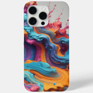 Funda Para iPhone 15 Pro Max Añadir una muestra de color: Resumen de las negrit