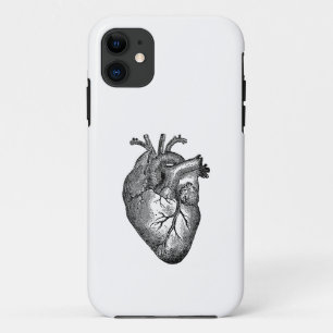 Funda Para iPhone 11 Anatomía cardíaca vintage