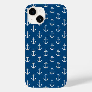 Funda Para iPhone 14 De Case-Mate Anchor Nautical Blue
