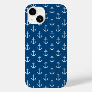 Funda Para iPhone 14 De Case-Mate Anchor Nautical Blue