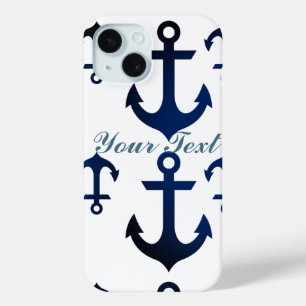Funda Para iPhone 15 Anchors Ahoy Nautical