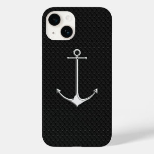 Funda Para iPhone 14 De Case-Mate Anclaje cromado sobre la piel de serpiente Estilo 