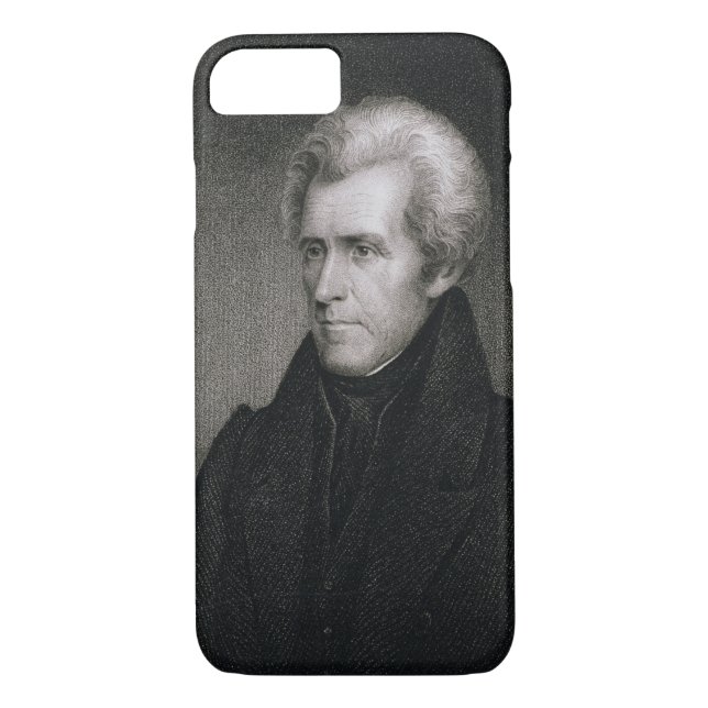 Funda De Case-Mate Para iPhone Andrew Jackson (grabado) (Reverso)