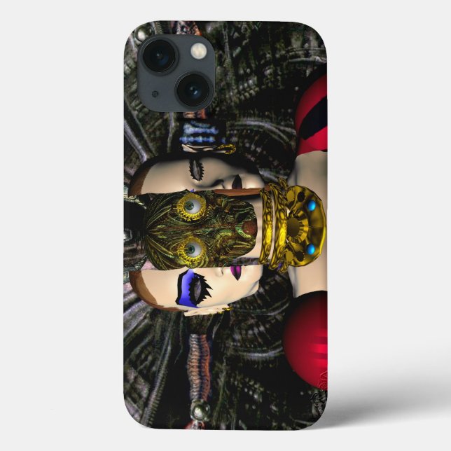 Funda De Case-Mate Para iPhone ANDROID XENIA SPACESHIP PILOT,Ciencia Ficción (Reverso)