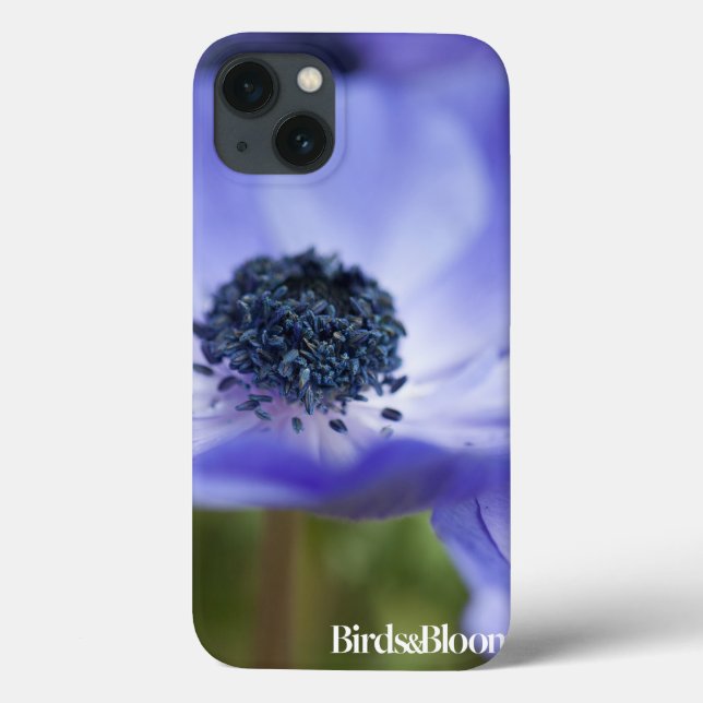 Funda De Case-Mate Para iPhone Anemone azul (Reverso)