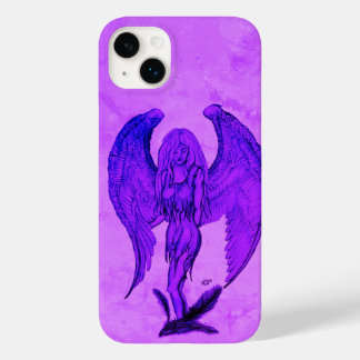 Funda Para iPhone 14 Plus De Case-Mate Ángel al estilo tatuaje