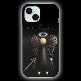 Funda Para iPhone 15 Ángel asiático, ángel vengador