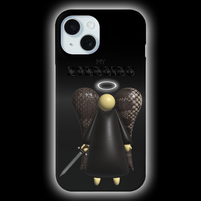 Funda De Case-Mate Para iPhone Ángel asiático, ángel vengador (Asian Avenging Angel)