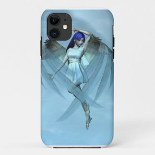 Funda Para iPhone 11 ángel azul