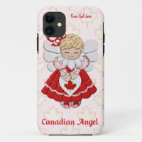 Ángel canadiense y hoja de arce - Personalizar