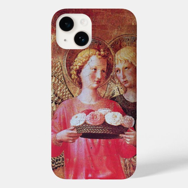 FUNDA DE Case-Mate PARA iPhone ANGEL CON ROSAS (Reverso )