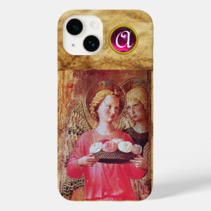 FUNDA PARA iPhone 14 DE Case-Mate ANGEL CON ROSAS MONOGRAM