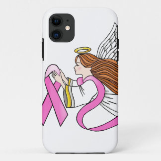 Funda Para iPhone 11 Ángel de la conciencia de "cinta rosada"
