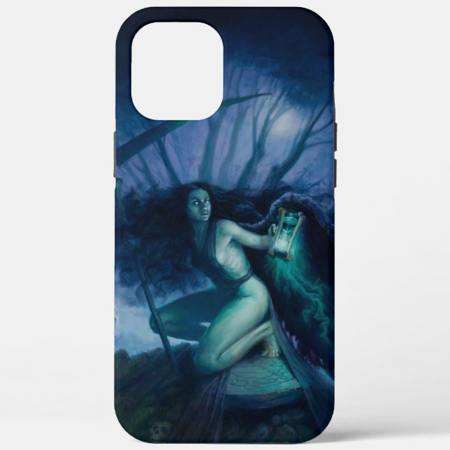Funda De Case-Mate Para iPhone Ángel de la muerte (Reverso )