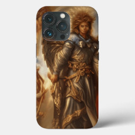 Funda Para iPhone 13 Pro Ángel De Protección En Armor De Acuarela