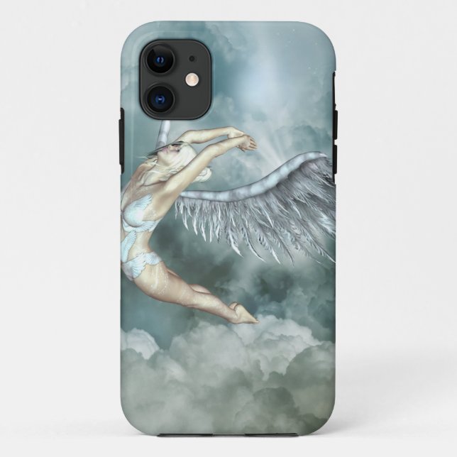 Funda De Case-Mate Para iPhone ángel del vuelo (Reverso)