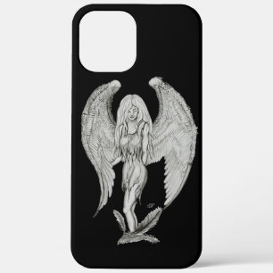 title_seo2 Ángel - diseño en blanco y negro