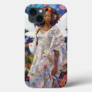 Funda Para iPhone 13 Angel Fantasy Art