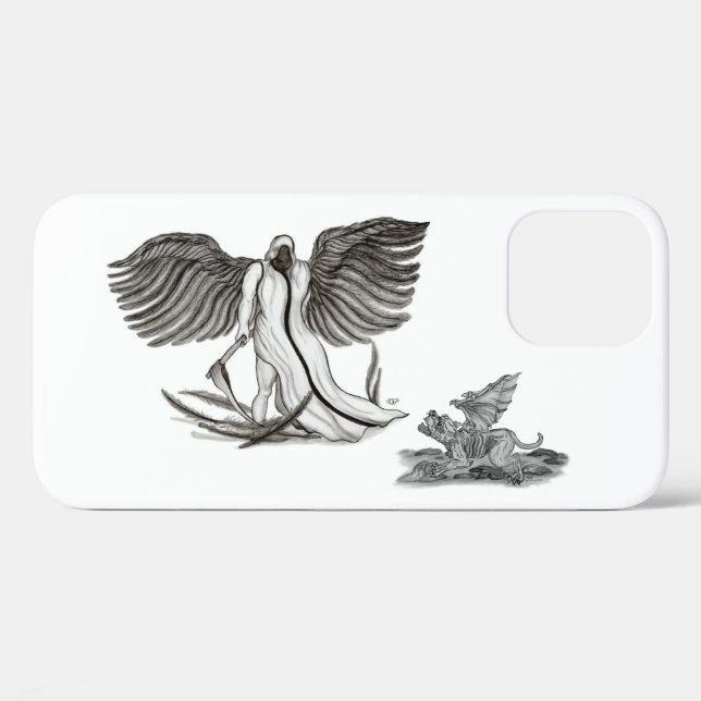 Funda De Case-Mate Para iPhone Angel Uriel (Reverso (Horizontal))