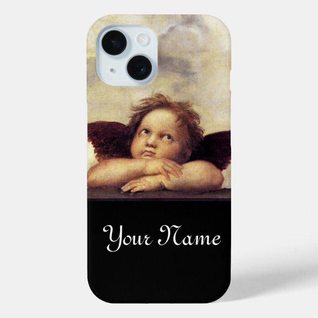 Funda De Case-Mate Para iPhone ANGEL, Winged Cherub (Reverso )