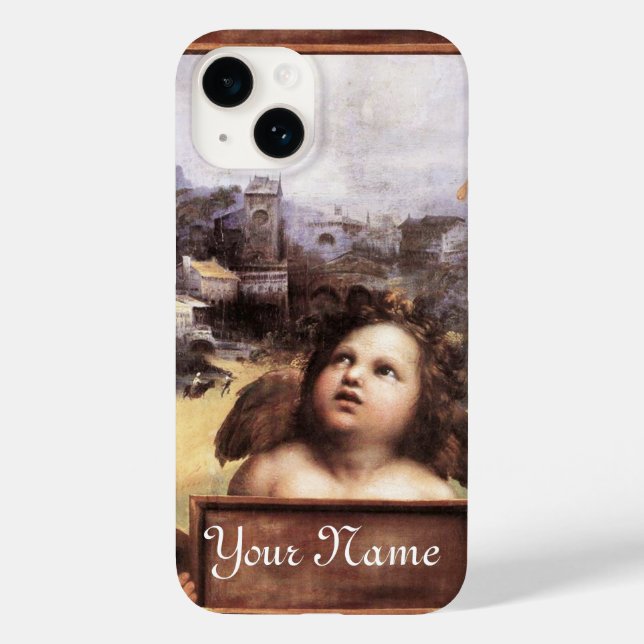 Funda De Case-Mate Para iPhone ANGEL, Winged Cherub (Reverso )