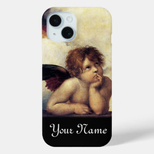 Funda Para iPhone 15 ANGEL, Winged Cherub