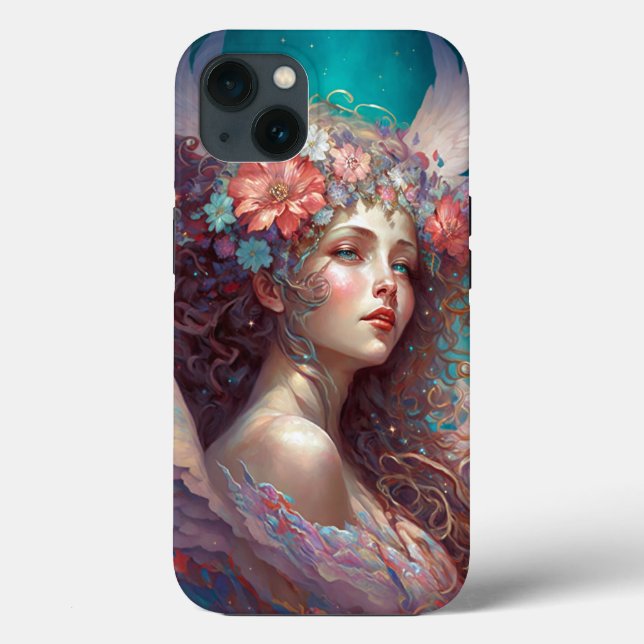Funda De Case-Mate Para iPhone Angel Wings Fantasy Art (Reverso )