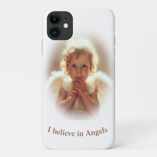 Funda De Case-Mate Para iPhone Ángeles Bebés (Reverso)