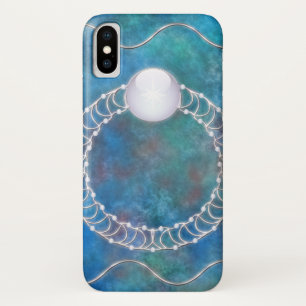 Funda Para iPhone X Anillo de Estuche para iPhone de agua