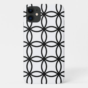 Funda Para iPhone 11 Anillos blancos y negros