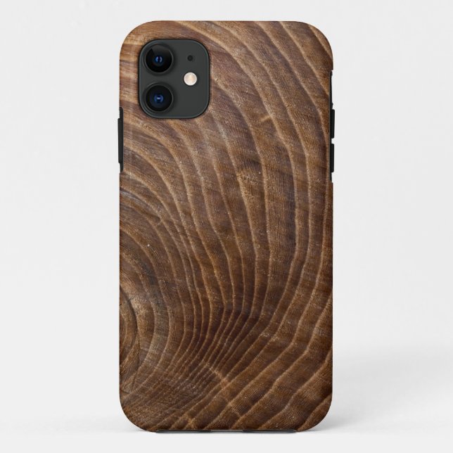 Funda De Case-Mate Para iPhone Anillos de árbol (Reverso)