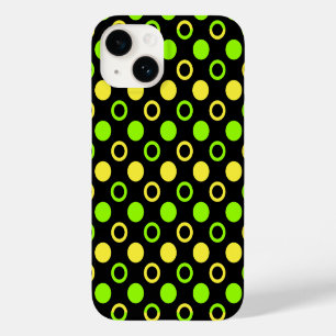 Funda Para iPhone 14 De Case-Mate Anillos de limón y limón y puntos de polka por STa