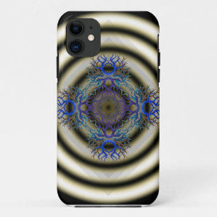 Funda Para iPhone 11 Anillos hipnóticos con la vaina de los modelos de