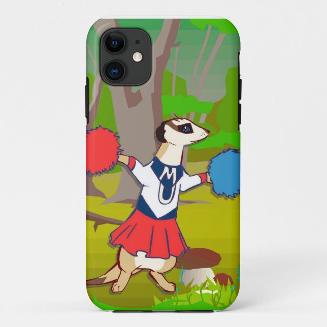 Funda De Case-Mate Para iPhone Animadora de Meerkat (Reverso)