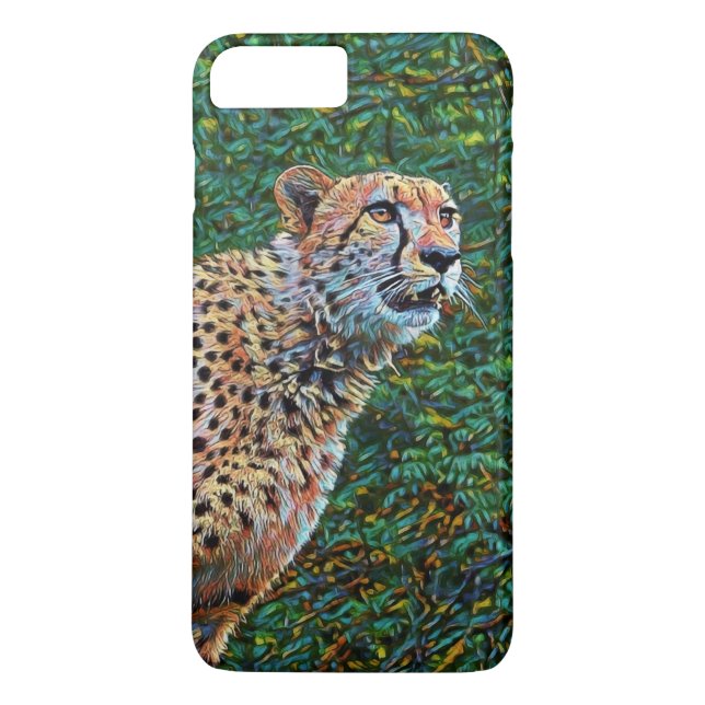 Funda De Case-Mate Para iPhone animal de smartmix: chita 6 (Reverso)