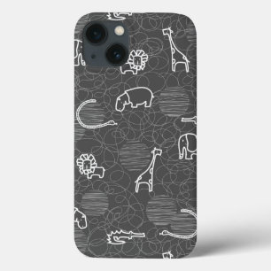 Funda Para iPhone 13 animales 5 del safari