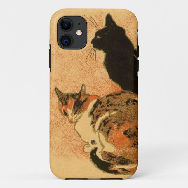 Funda De Case-Mate Para iPhone Animales antiguos de Theophile Steinlen de los (Reverso)