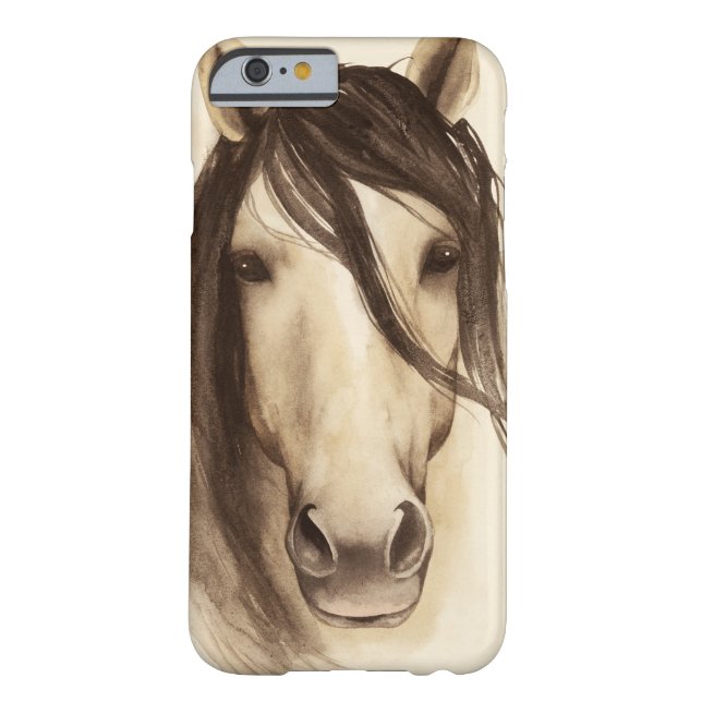 Funda De Case-Mate Para iPhone Animales de barras acuáticas | Caballo (Reverso)