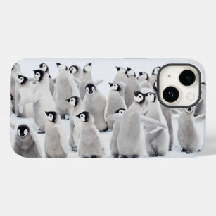 Funda Para iPhone 14 De Case-Mate Animales de bebé más afectados   Emperador Pingüin